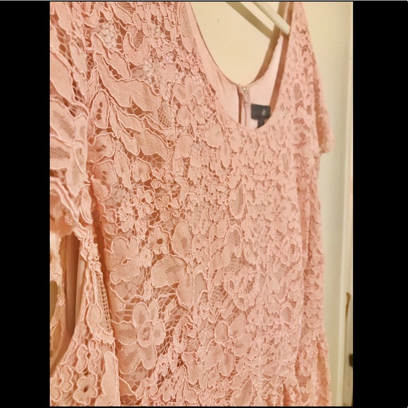 Blush Lace Dress by Ellos - Picture 3 of 5